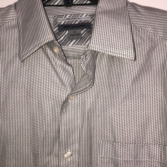 Johnston and Murphy men’s pattern shirt - Picture 6 of 7